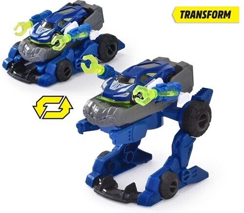 Dickie Roboter Transformer Spielzeugauto Polizei Trooper/Drone Bike/Spider Tank