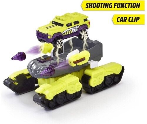Dickie Roboter Transformer Spielzeugauto Polizei Trooper/Drone Bike/Spider Tank