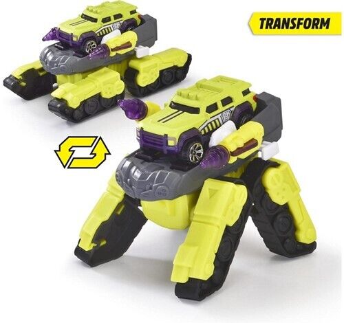 Dickie Roboter Transformer Spielzeugauto Polizei Trooper/Drone Bike/Spider Tank