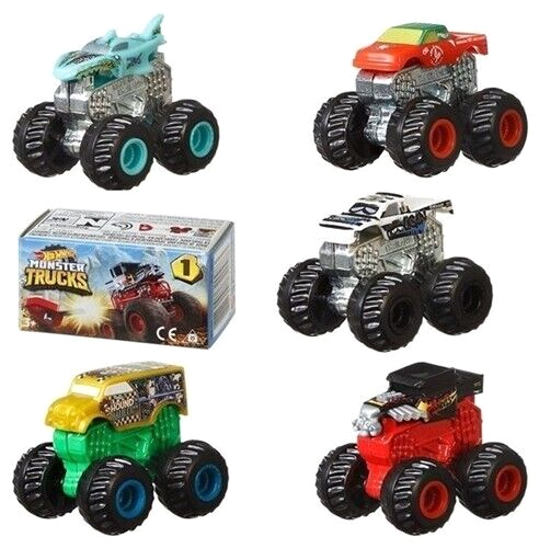 Hot Wheels Monster Trucks Sammelfiguren Cars Autos Mini Truck im Blindpack