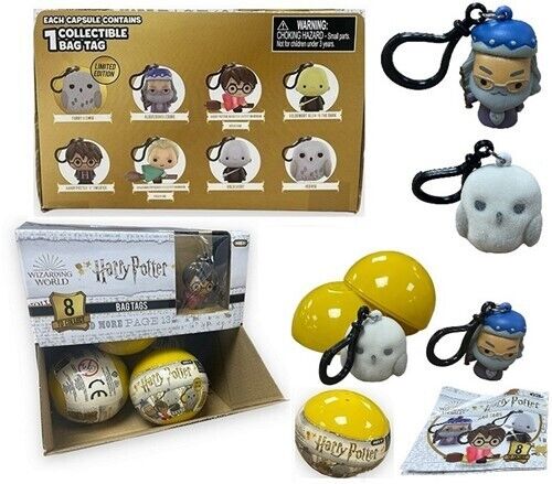 Harry Potter Collectibles Schlüsselanhänger Bagclip Sammelfigur Kapsel Limited Edition