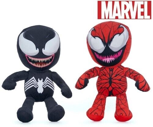 Disney Plüsch Stofftier Kuscheltier Marvel Venom, Carnage, Spiderman 30 cm Spielzeug Kinder NEU