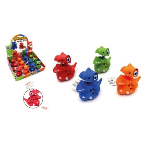 Dinosaurier Spielzeug Pull&Go Push Aufzieh Auto Rückzug Kinder Geschenk sortiert ab 3 Jahren NEU