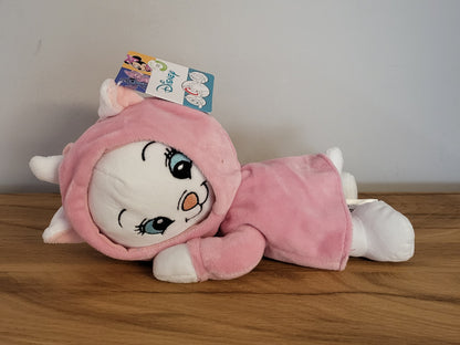 Disney Doppelseitiger Plüsch Spielzeug im Strampler wendbar Stitch / Aristicats / Angel / Minnie Maus schlafend/ wach NEU