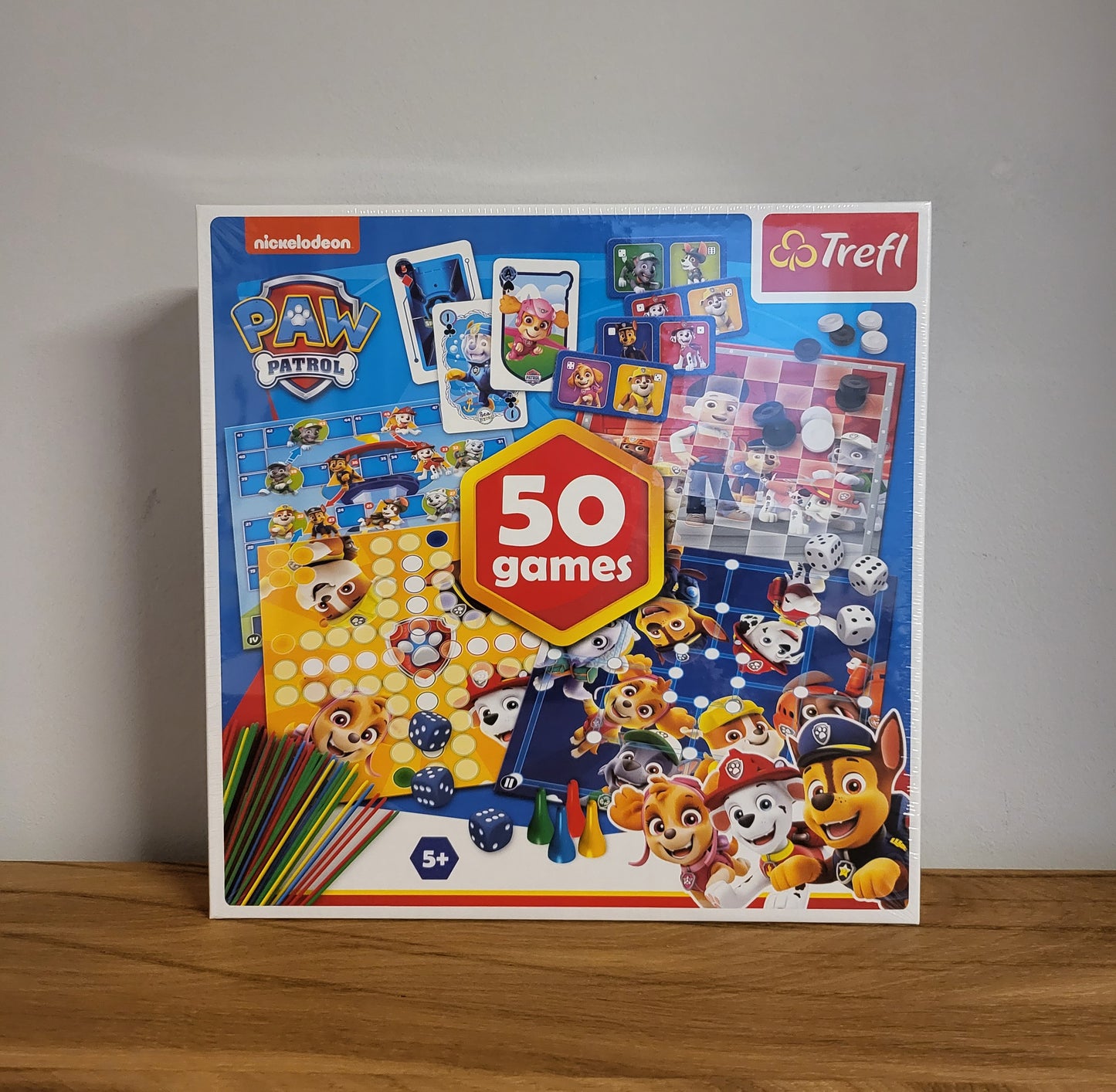 Disney/ Paw Patrol/ Peppa Pig Wutz 50 Spiele Spielesammlung Spielmöglichkeiten Brettspiel NEU