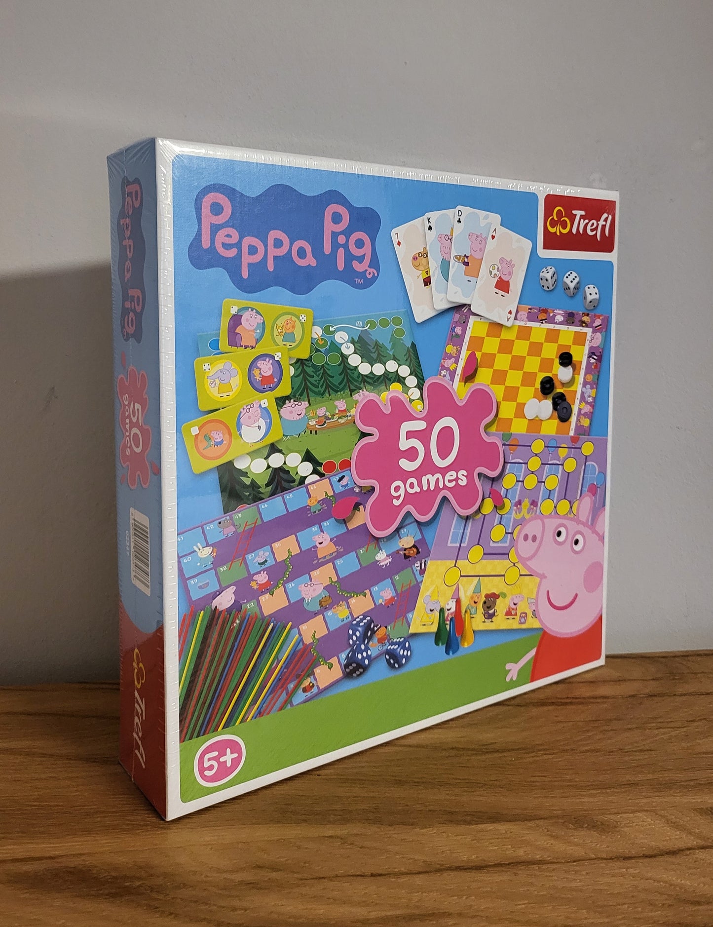 Disney/ Paw Patrol/ Peppa Pig Wutz 50 Spiele Spielesammlung Spielmöglichkeiten Brettspiel NEU