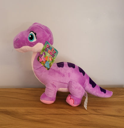 Dinos Plüsch Stofftier Kuschel Girlie Dinky Trex Kinder Spielzeug Geschenk NEU