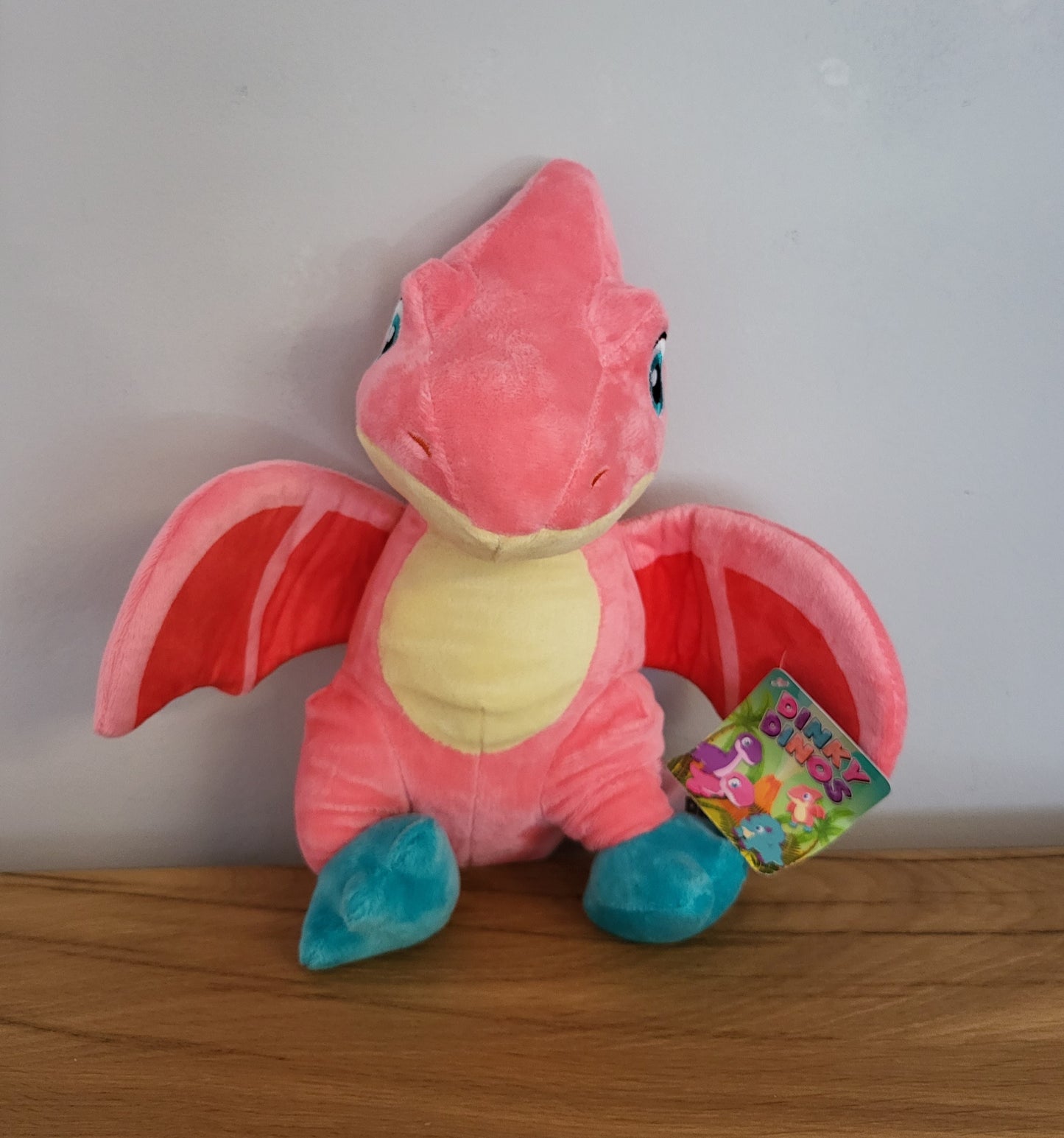 Dinos Plüsch Stofftier Kuschel Girlie Dinky Trex Kinder Spielzeug Geschenk NEU