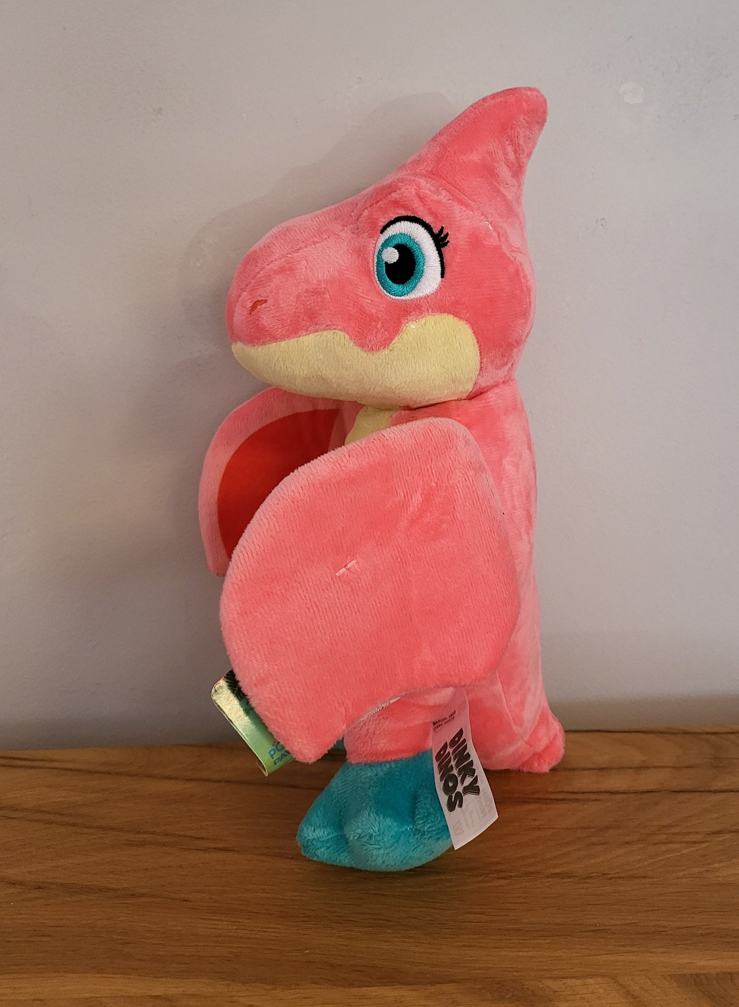 Dinos Plüsch Stofftier Kuschel Girlie Dinky Trex Kinder Spielzeug Geschenk NEU