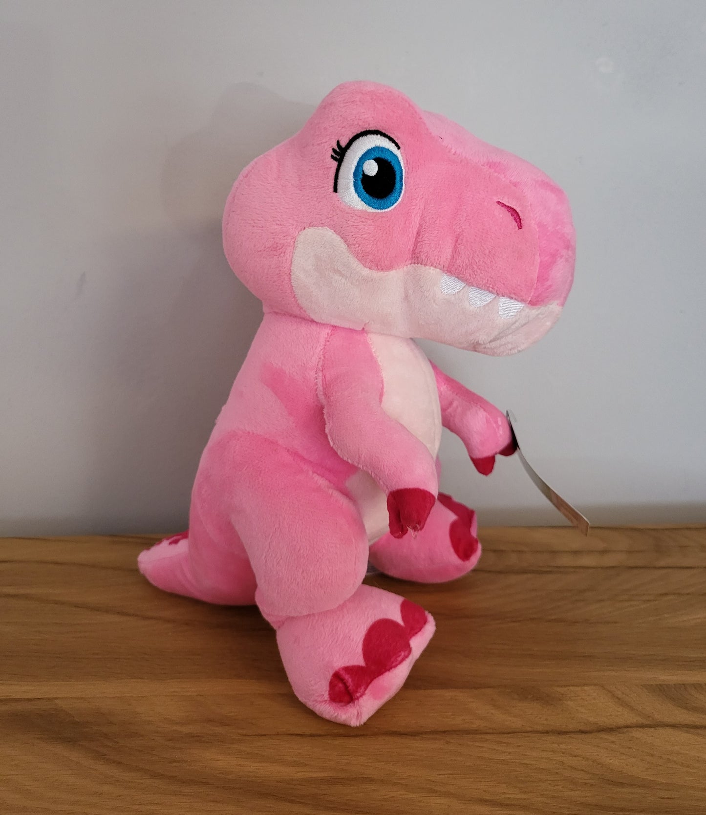 Dinos Plüsch Stofftier Kuschel Girlie Dinky Trex Kinder Spielzeug Geschenk NEU