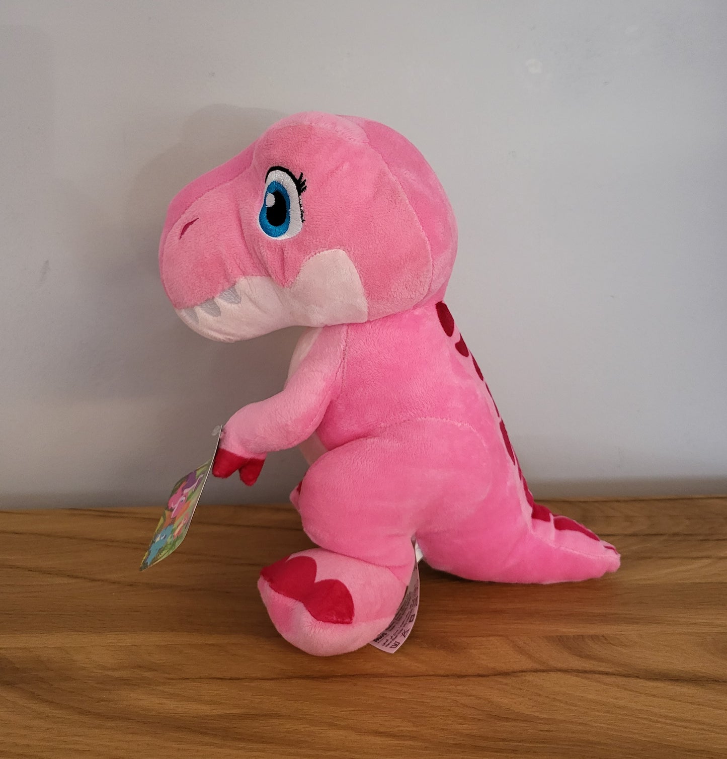 Dinos Plüsch Stofftier Kuschel Girlie Dinky Trex Kinder Spielzeug Geschenk NEU