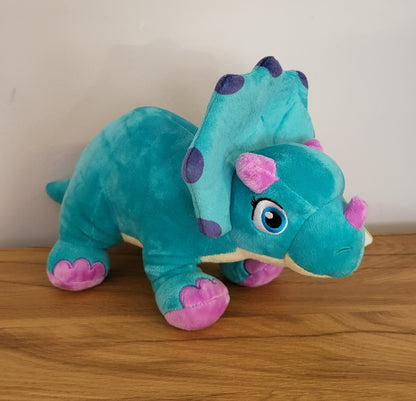 Dinos Plüsch Stofftier Kuschel Girlie Dinky Trex Kinder Spielzeug Geschenk NEU
