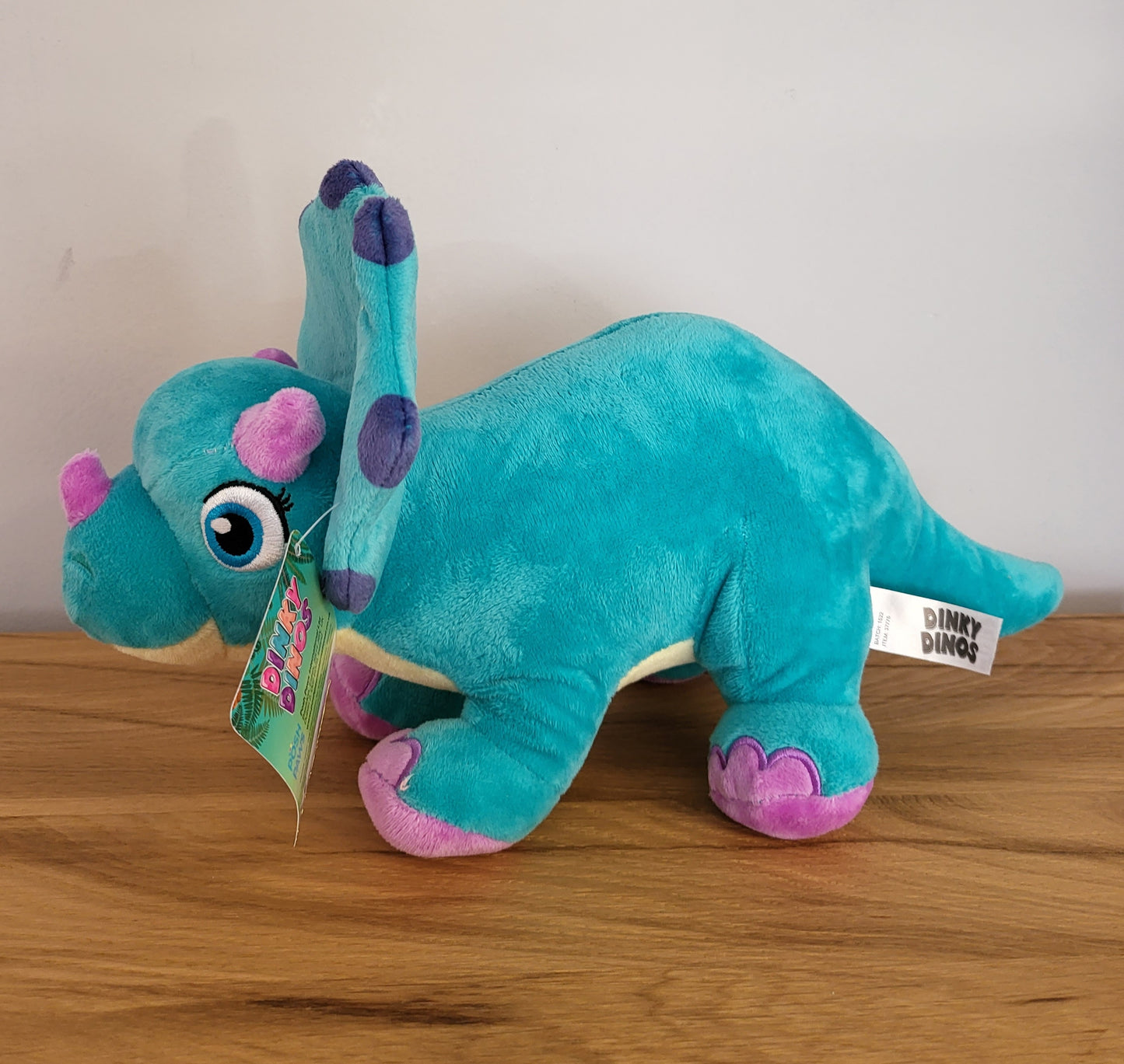 Dinos Plüsch Stofftier Kuschel Girlie Dinky Trex Kinder Spielzeug Geschenk NEU