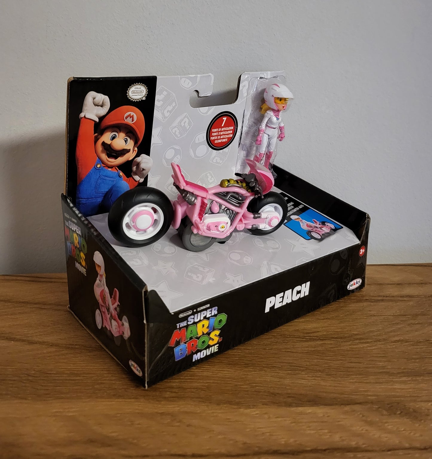 Super Mario Figur Film Peach Toad Koopa Troopa Minifigur mit Karts Spielzeug NEU