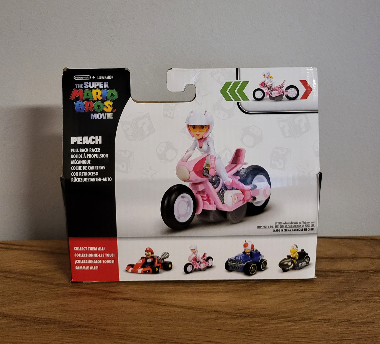 Super Mario Figur Film Peach Toad Koopa Troopa Minifigur mit Karts Spielzeug NEU