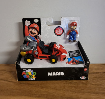 Super Mario Figur Film Peach Toad Koopa Troopa Minifigur mit Karts Spielzeug NEU