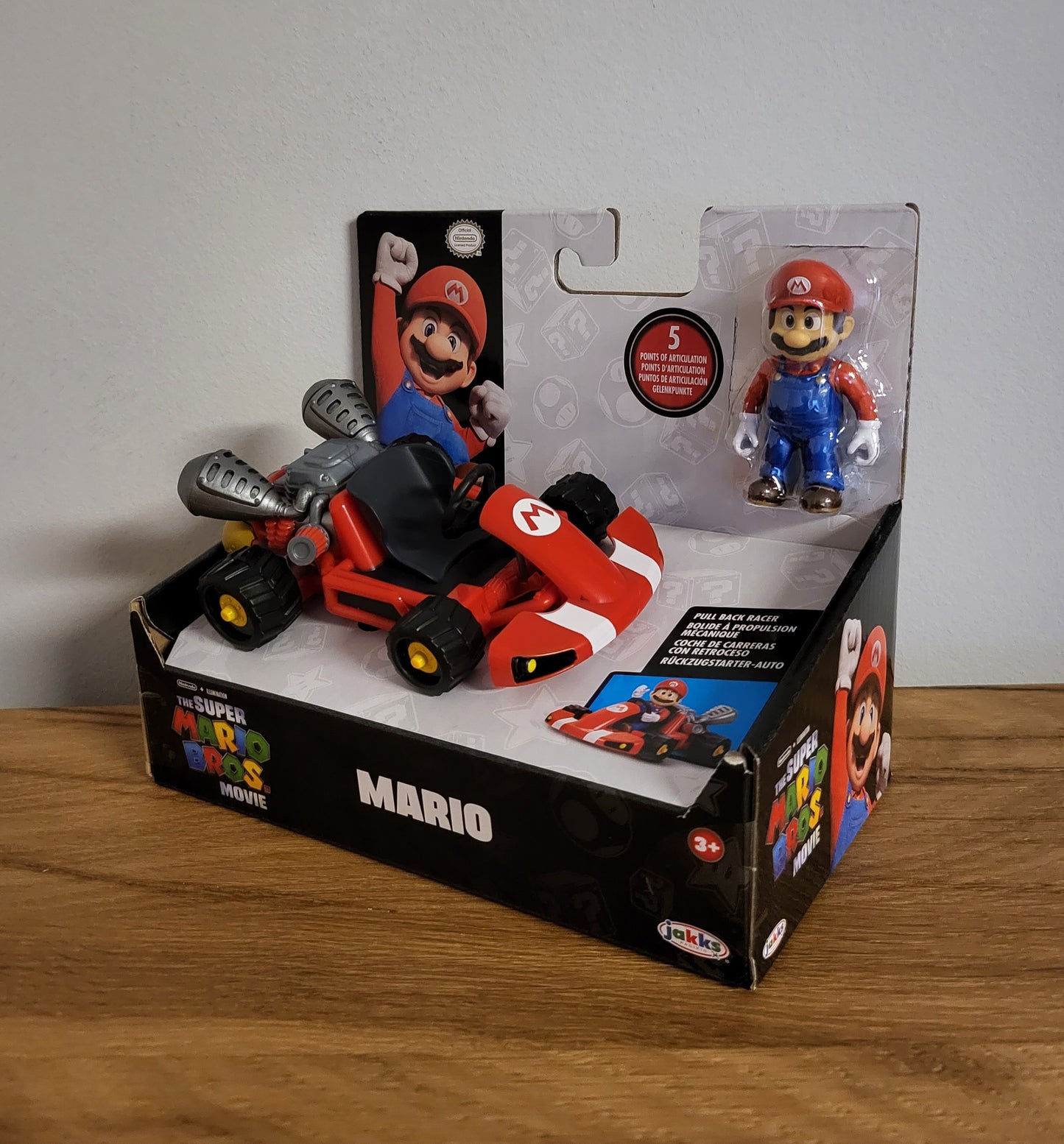 Super Mario Figur Film Peach Toad Koopa Troopa Minifigur mit Karts Spielzeug NEU
