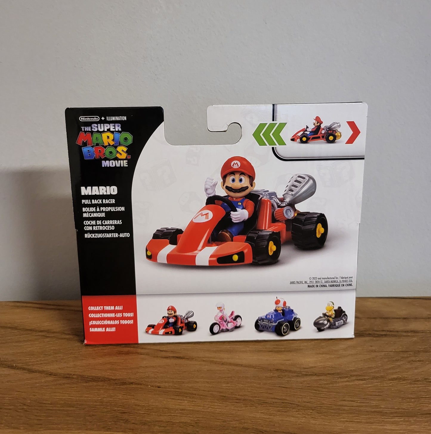 Super Mario Figur Film Peach Toad Koopa Troopa Minifigur mit Karts Spielzeug NEU