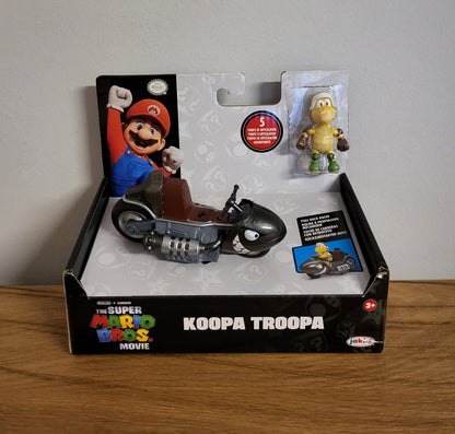 Super Mario Figur Film Peach Toad Koopa Troopa Minifigur mit Karts Spielzeug NEU