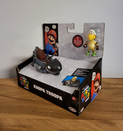 Super Mario Figur Film Peach Toad Koopa Troopa Minifigur mit Karts Spielzeug NEU