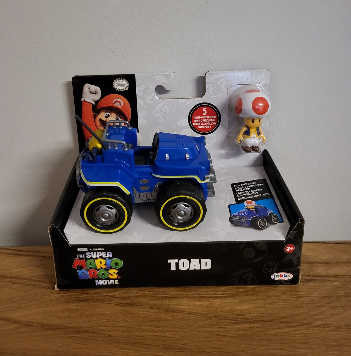 Super Mario Figur Film Peach Toad Koopa Troopa Minifigur mit Karts Spielzeug NEU