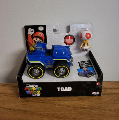 Super Mario Figur Film Peach Toad Koopa Troopa Minifigur mit Karts Spielzeug NEU