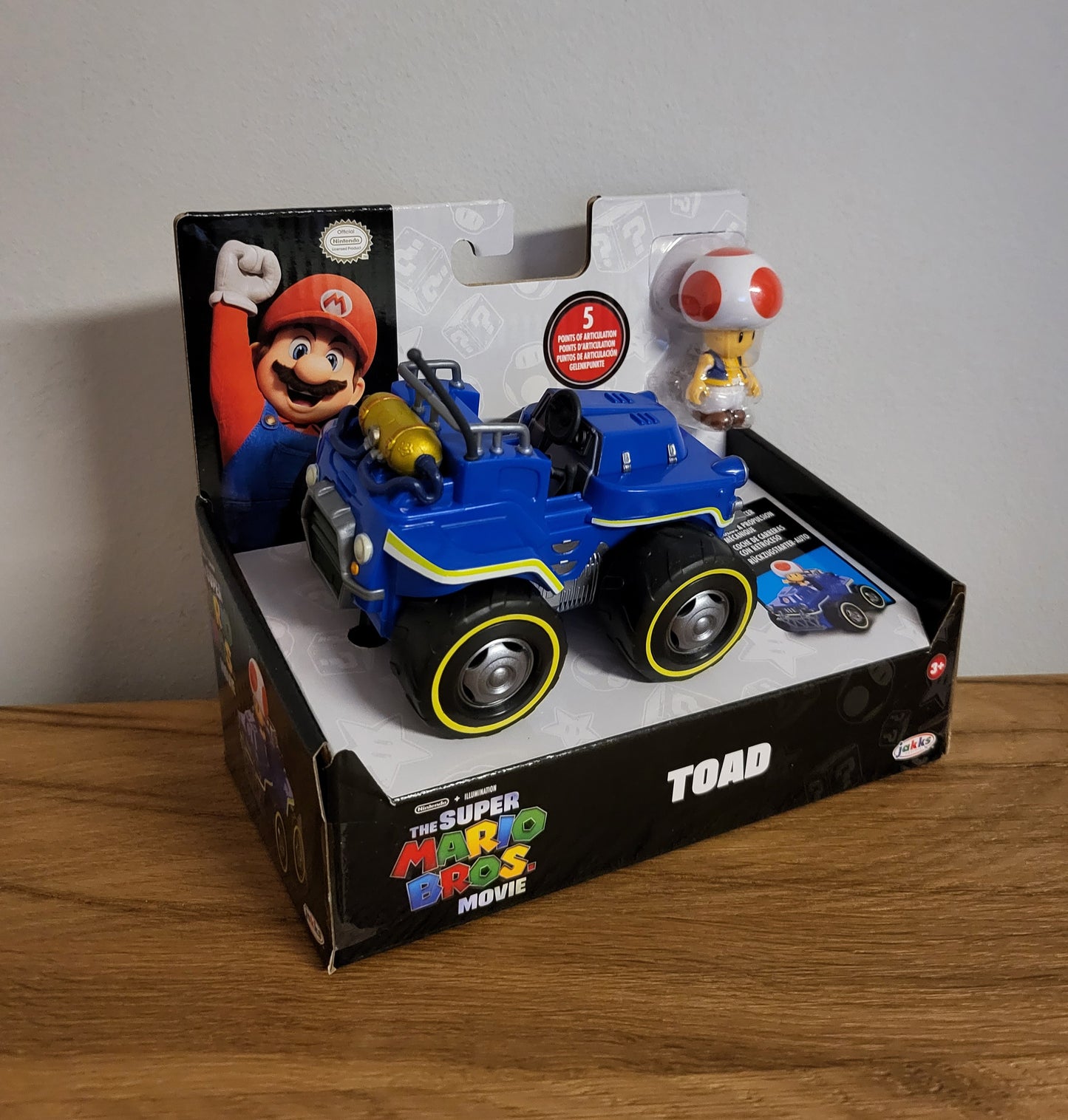 Super Mario Figur Film Peach Toad Koopa Troopa Minifigur mit Karts Spielzeug NEU