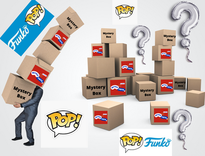 Große Mystery Paket Box POP! Funko Mischpaket Neuware Überraschung Set Geschenk Surprise Mix NEU