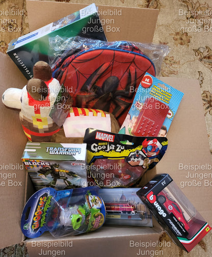 Große Mystery Paket Box Spielzeug Mischpaket Neuware Markenware Überraschung Set Geschenk Surprise Mix NEU