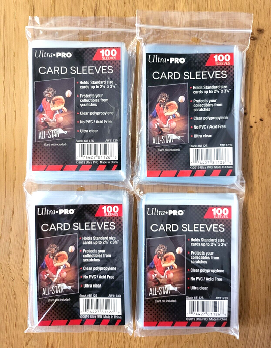 Ultra Pro Kartenhüllen Card Sleeves TCG Pokemon MTG Trading 400 Schutzhüllen NEU