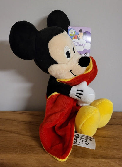 Disney Plüsch Stofftier Kuscheldecke Winnie Pooh Puuh Stitch Micky Mickey Minnie Maus mit Decke NEU