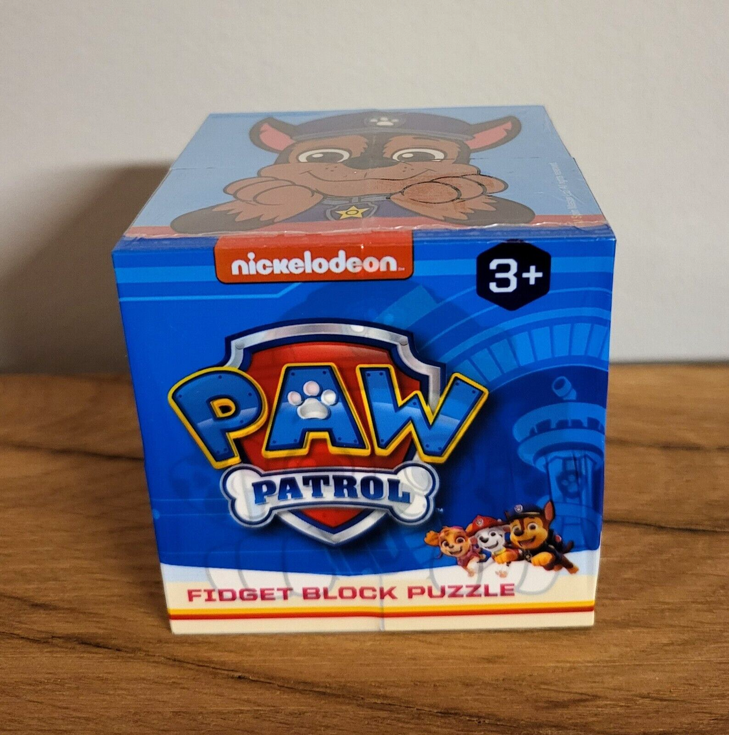Nickelodeon Paw Patrol Würfelpuzzle 4Teile Fitget Block Puzzle Spielzeug NEU&OVP