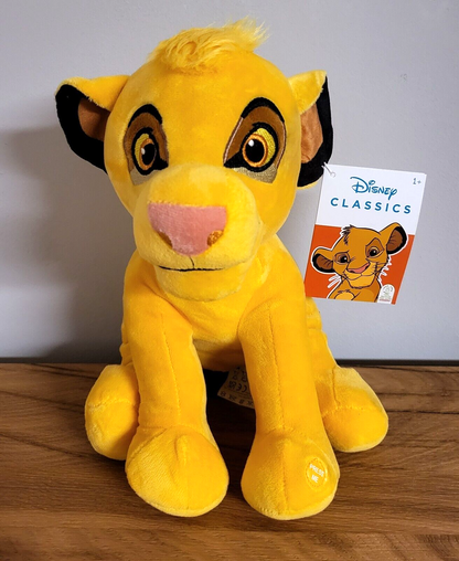 Disney Plüschtier Stofftier Simba König der Löwen Lion King Kuscheltier Figur 29cm mit SOUND/Ton NEU