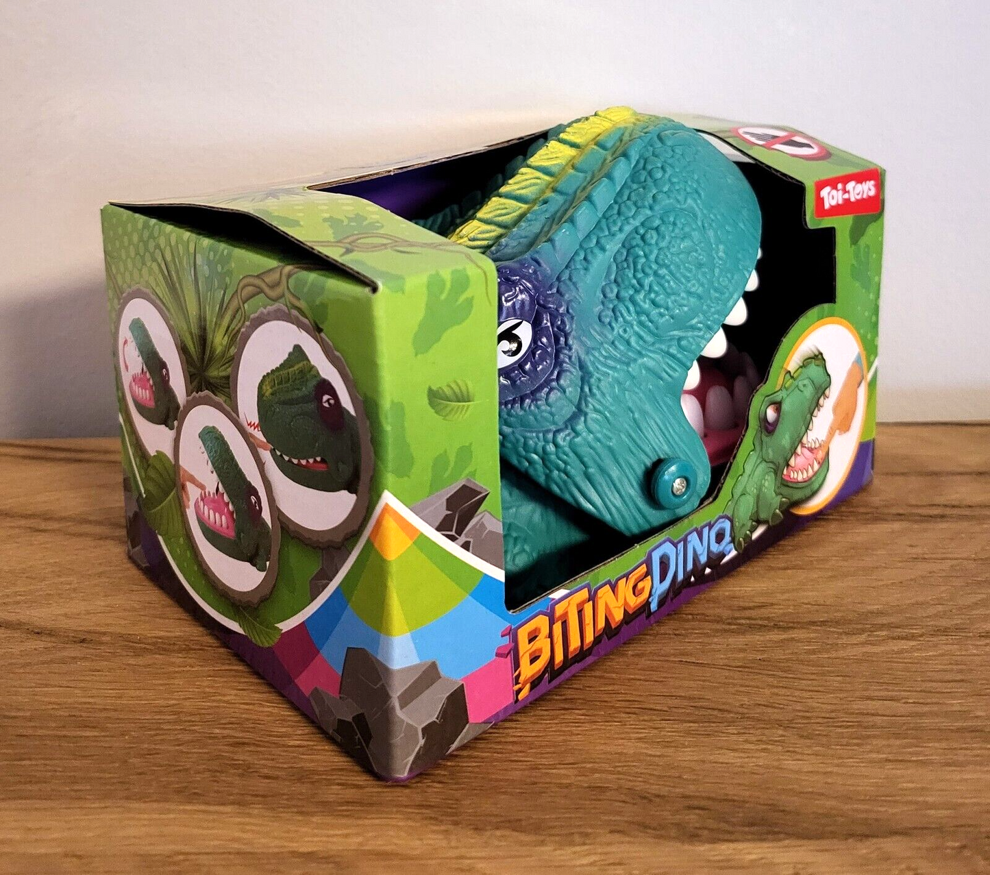Spiel Beißtier Beißender Finger Dino Dinosaurier Kinder Spielzeug Party Tischspiel Zähne