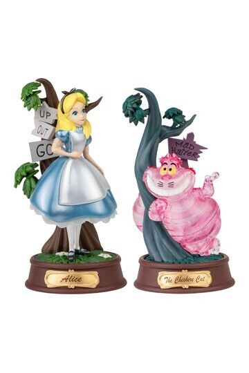Alice im Wunderland Mini Diorama Stage Statuen 2er Pack Candy Color Special Edition