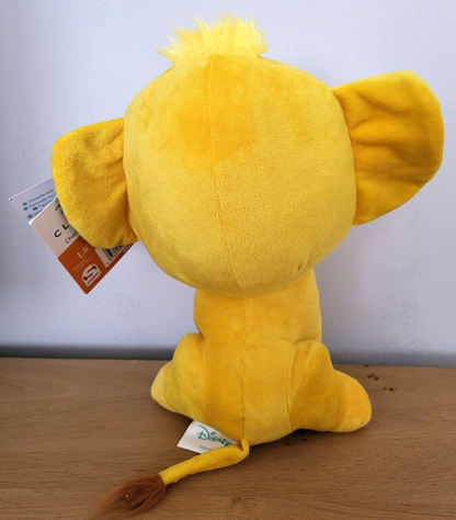 Disney Simba Plüschtier König der Löwen Lion King Stofftier Kuscheltier mit Sound NEU 28cm