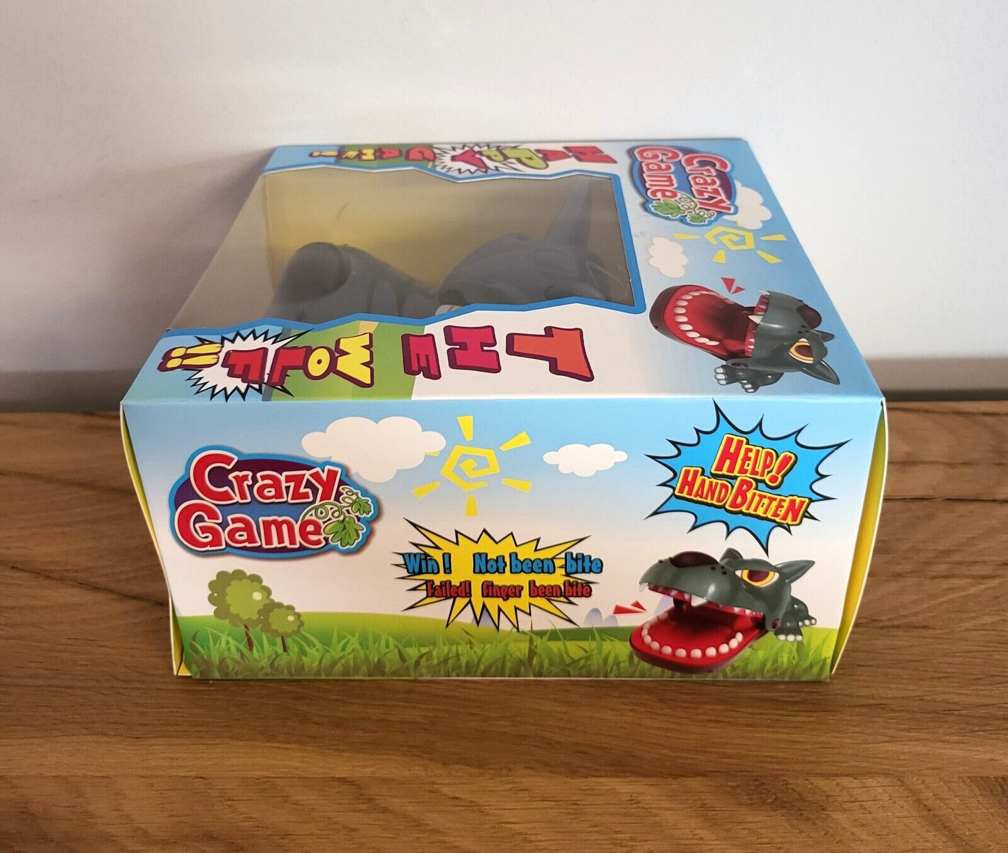 Spiel Beißtier Beißender Finger Wolf Kinder Spielzeug Party Tischspiel Zähne