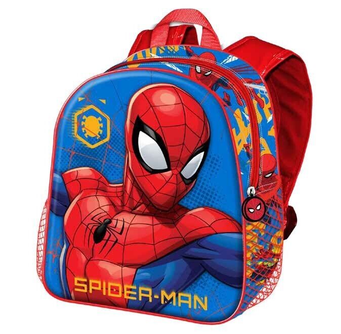 Spiderman Rucksack 3D Tasche Kinder Schule Kindergarten Spider-Man ca. 31cm