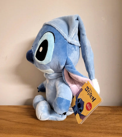 Disney Stitch Plüschtier Stofftier Kuscheltier Plüsch Merch Figur Pyjama Party im Strampler im Schlafanzug NEU