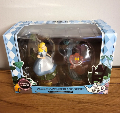 Alice im Wunderland Mini Diorama Stage Statuen 2er Pack Candy Color Special Edition