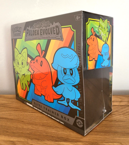 Pokemon Karmesin&Purpur Entwicklungen in Paldea Elite Trainer Box ETB EN NEU&OVP
