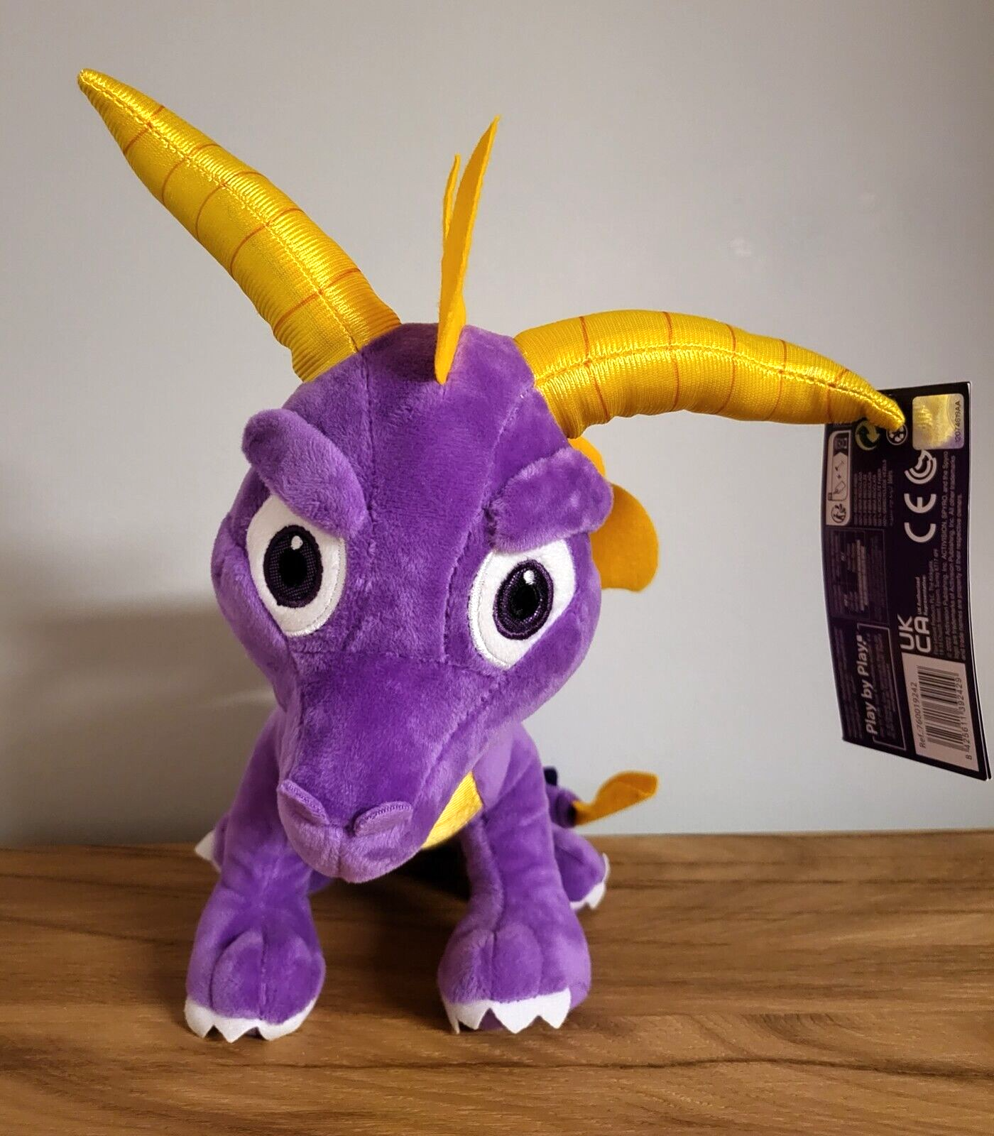 Plüschtier Kuscheltier Spyro der Drache Plüsch Dragon Stofftier ca. 32x30cm NEU