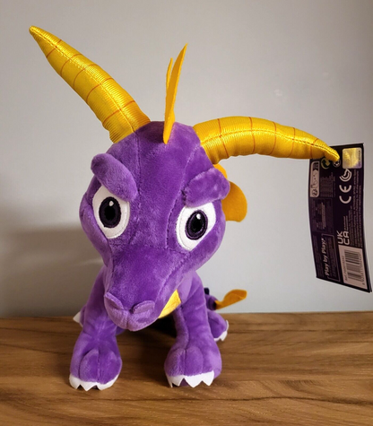 Plüschtier Kuscheltier Spyro der Drache Plüsch Dragon Stofftier ca. 32x30cm NEU