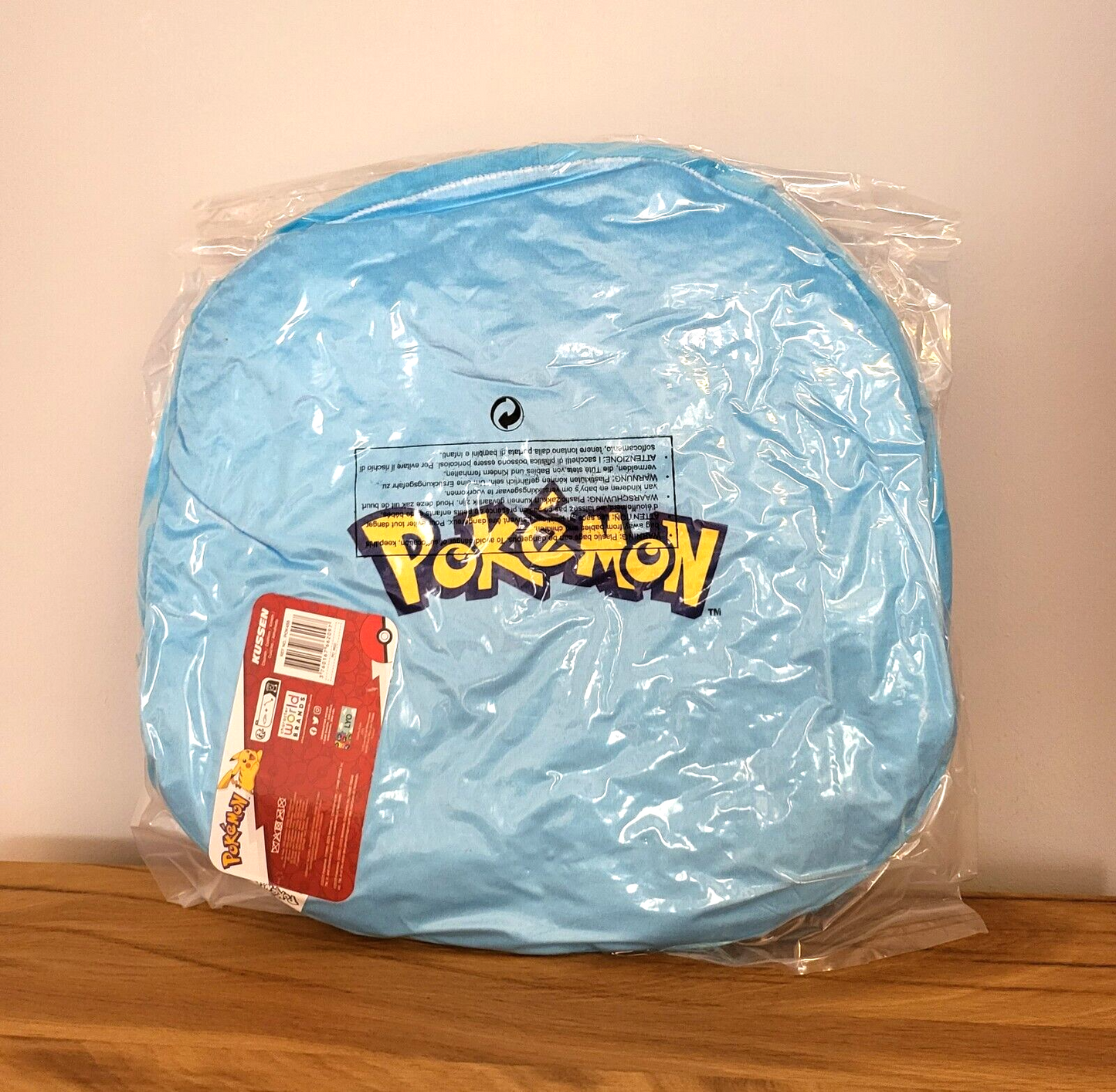 Pokemon Plüsch Schiggy 3D Kissen Starter Spielzeug Kinder Deko 40cm Pikachu NEU