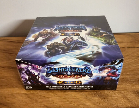 Lightseekers Mythical+Kindred Sammel Kartenspiel 24x Booster Display DE NEU &OVP