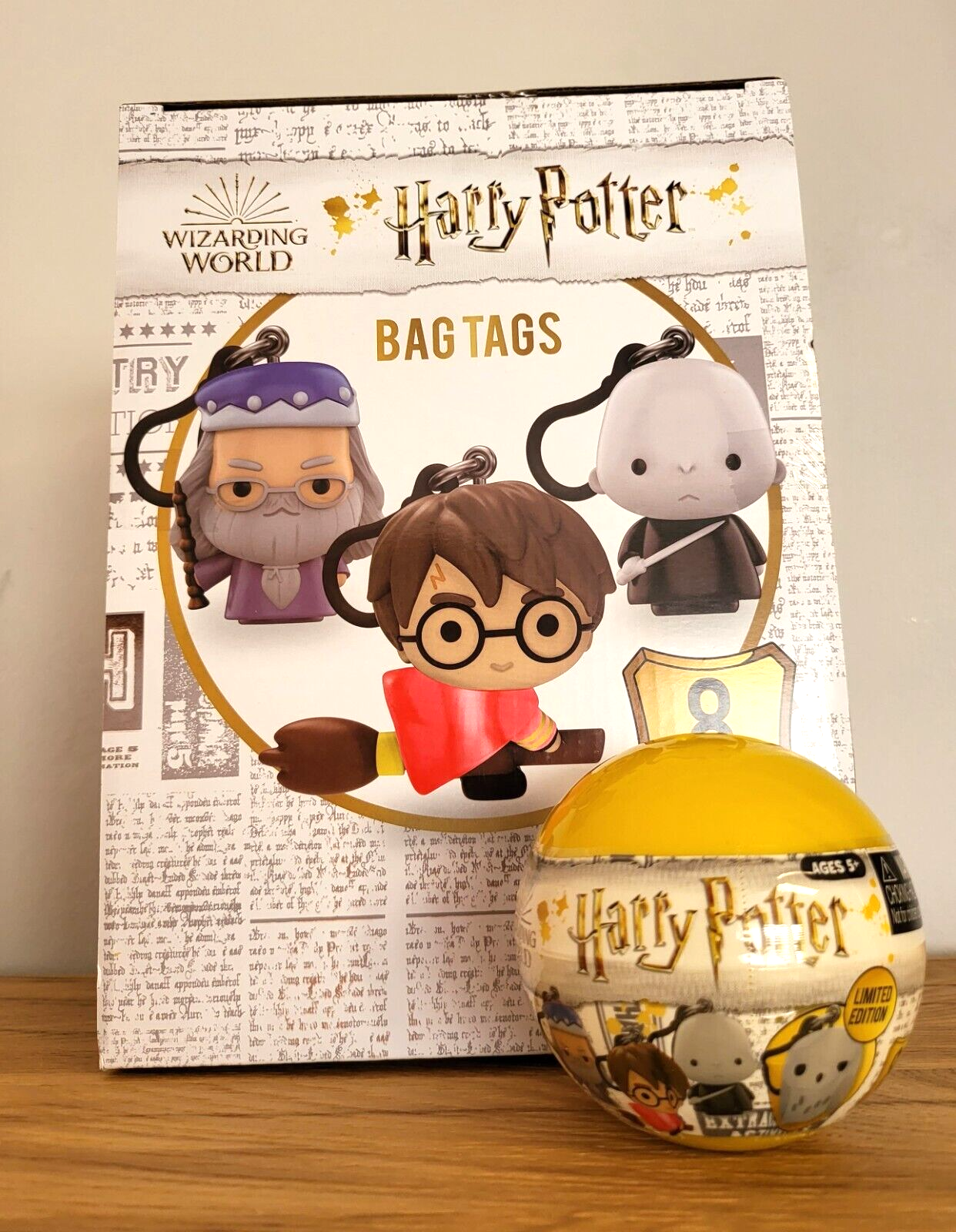 Harry Potter Collectibles Schlüsselanhänger Bagclip Sammelfigur Kapsel Limited Edition