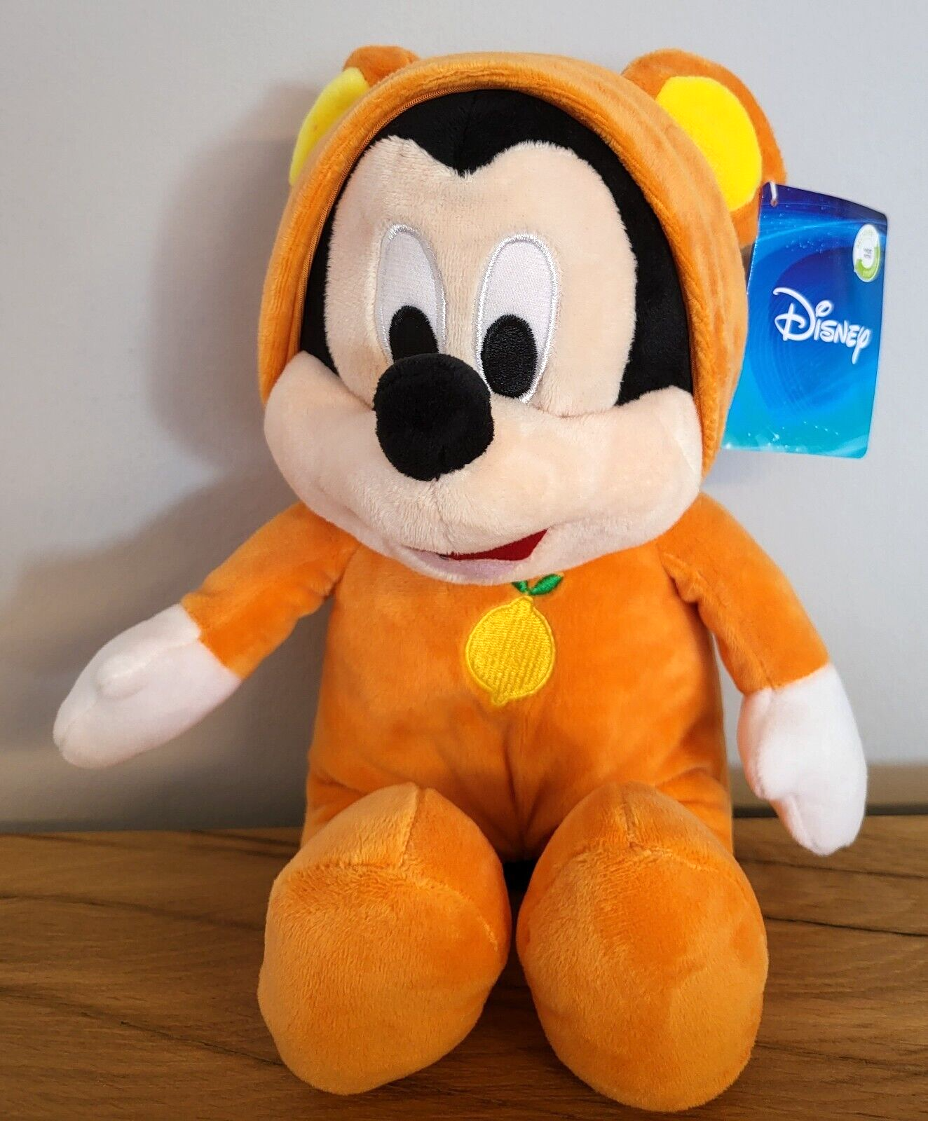 Disney Plüsch Stofftier Kuscheltier Mickey Maus Micky Pyjama Party im Strampler NEU