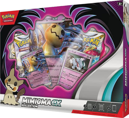 Pokemon Mimigma ex Kollektion Deutsch Boosterpacks Sammelkarten 2023 TCG NEU&OVP