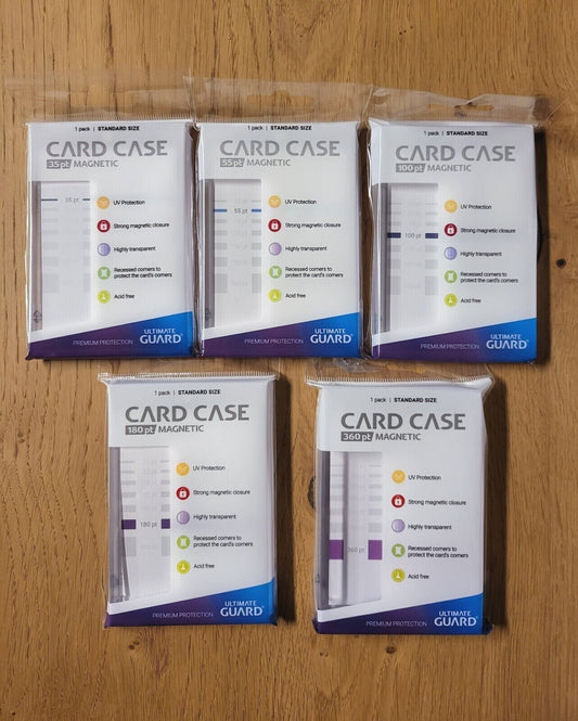 Ultimate Guard Magnetic Card Case Kartenhalter 35pt / 55pt/ 100pt/ 180pt/ 360pt NEU