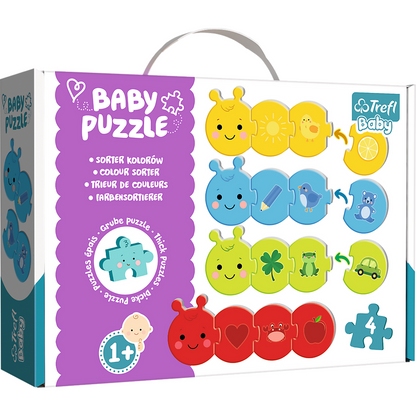 Puzzle Baby Trefl Kinder Farben Sortierer ab 1 Jahr Spielzeug Maxi Große Teile